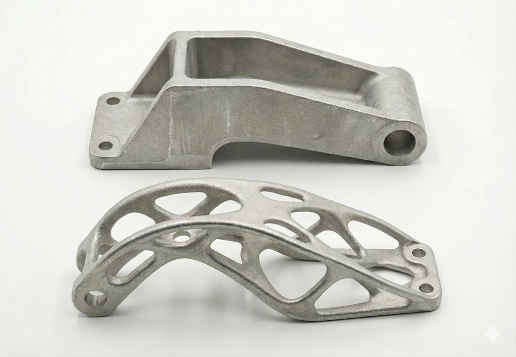 Topology Optimization of Aerospace Bracket